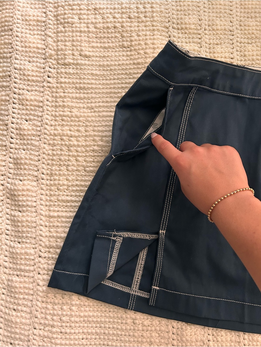 Dickies skirt - navy blue - Picture 5 of 6